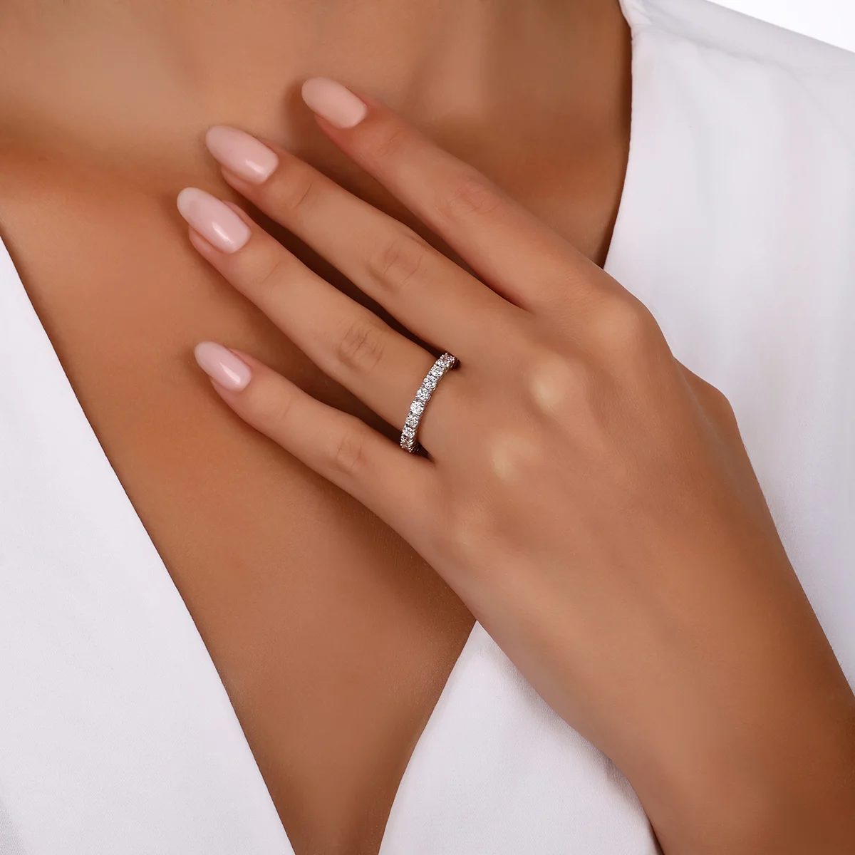 1,25 Karat Pırlantalı Tamtur Yüzük