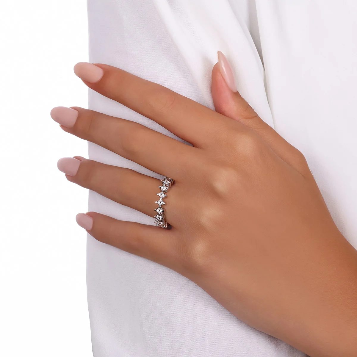 0,62 Karat Pırlantalı Tamtur Yüzük
